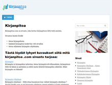 Tablet Screenshot of kirjanpitoa.com